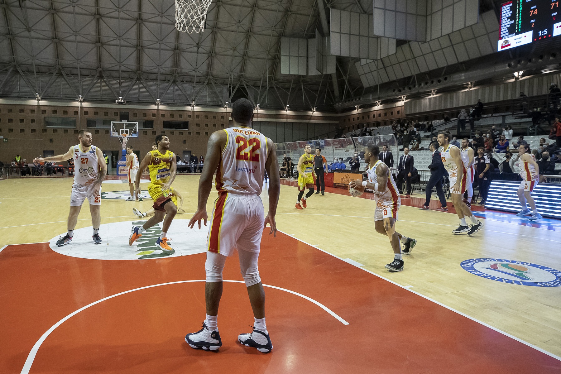 OraSì basket Ravenna - Allianz Pazienza San Severo 74 - 71.