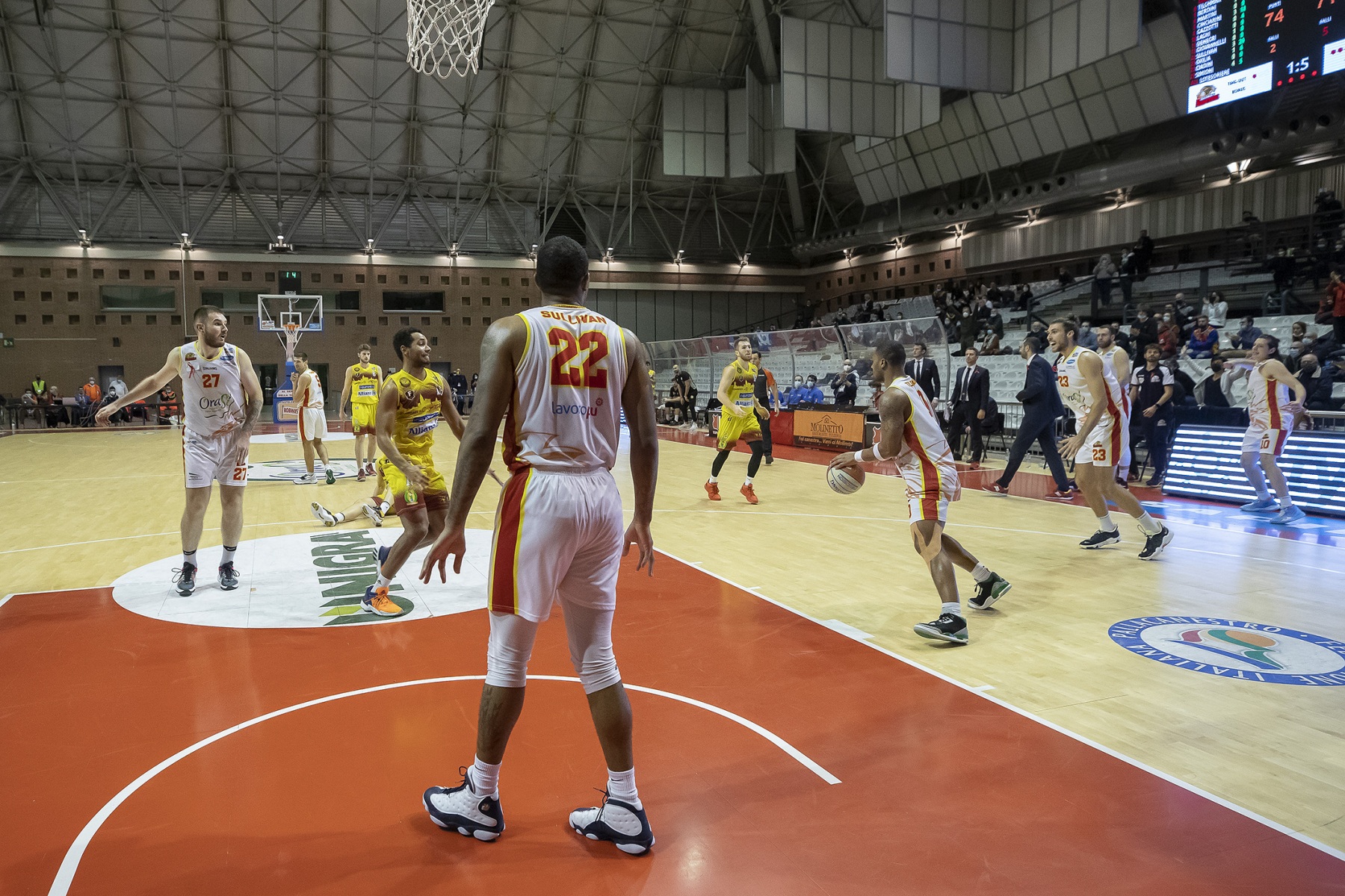 OraSì basket Ravenna - Allianz Pazienza San Severo 74 - 71.