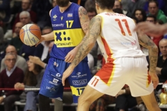 LNP serie A2 tredicesima giornata.  OraSì Basket Ravenna - XL Extralight Montegranaro.